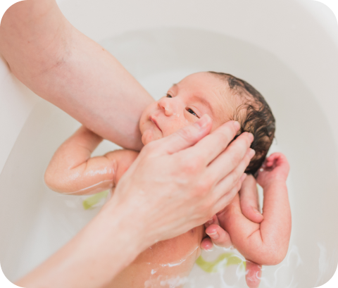 1:1 Newborn Bath Class